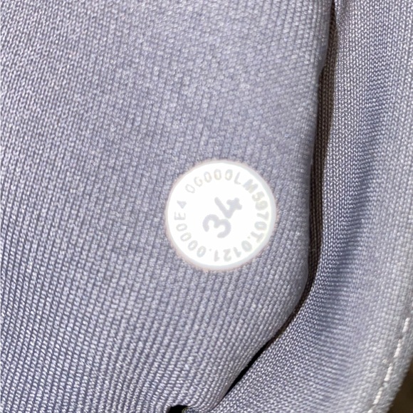 Lululemon ABC Pants MNS 34x34 Gray Chino Wrapstreme Performance Classic Fit 0055 - Picture 5 of 5